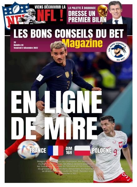 Les Bons Conseils du Bet Magazine – 02 decembre 2022 Cover