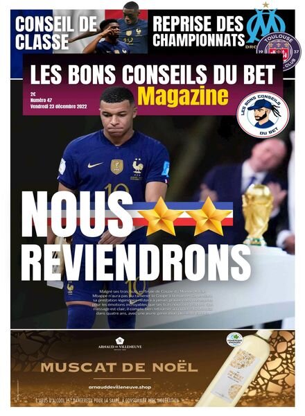 Les Bons Conseils du Bet Magazine – 23 decembre 2022 Cover