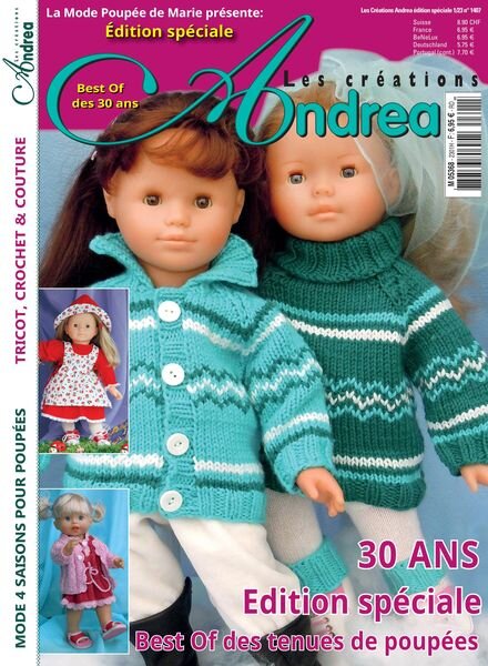 Les Creations Andrea – decembre 2022 Cover