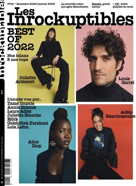 Les Inrockuptibles – Decembre 2022 – Janvier 2023 Cover