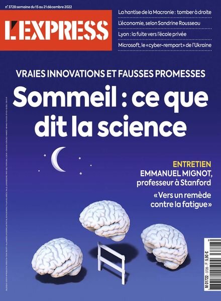 L’Express – 15 decembre 2022 Cover
