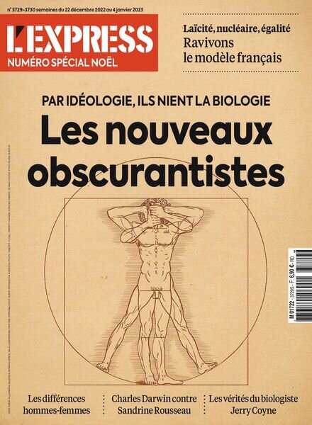 L’Express – 22 decembre 2022 Cover