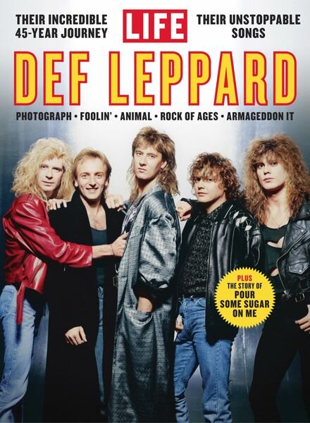 LIFE Def Leppard – November 2022 Cover