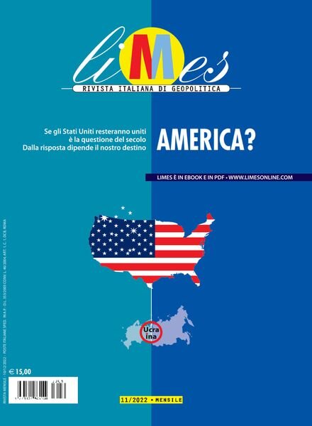Limes – Novembre 2022 Cover