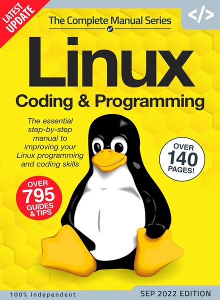 Linux Coding & Programming – September 2022 Cover