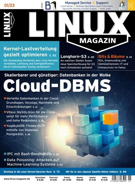 Linux-Magazin – Februar 2023 Cover