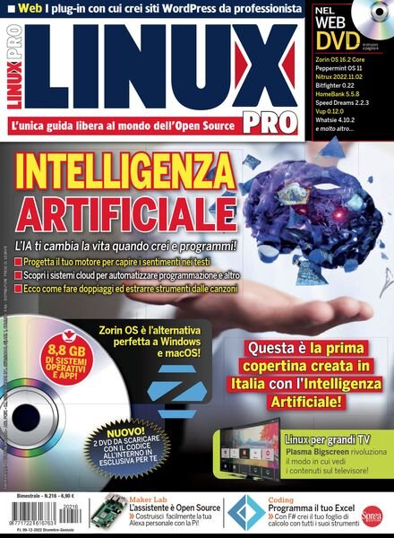 Linux Pro – Dicembre 2022 – Gennaio 2023 Cover