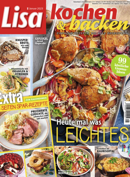 Lisa Kochen & Backen – Januar 2023 Cover