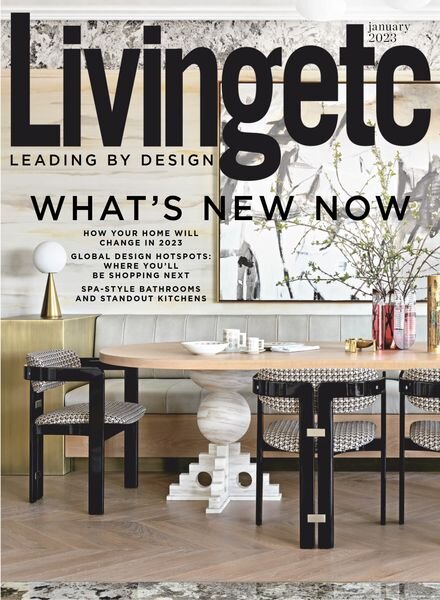 Living Etc UK – January 2023 Cover