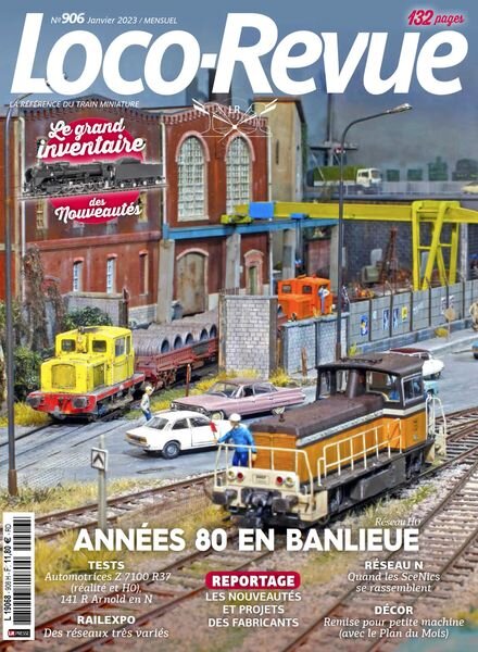 Loco-Revue – janvier 2023 Cover