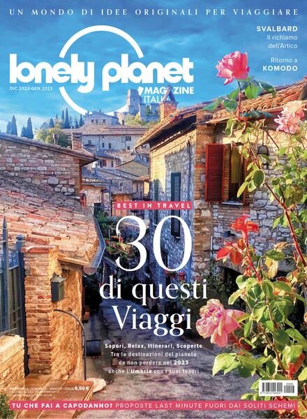 Lonely Planet Magazine Italia – dicembre 2022 Cover