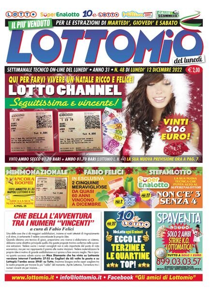 Lottomio – 12 Dicembre 2022 Cover