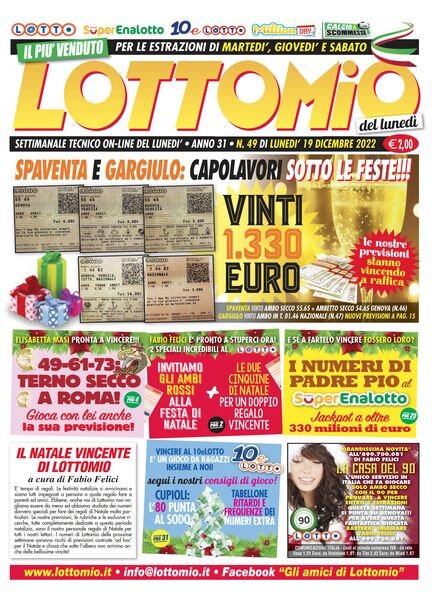 Lottomio – 19 Dicembre 2022 Cover