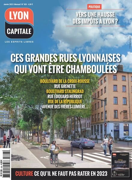 Lyon Capitale – Janvier 2023 Cover