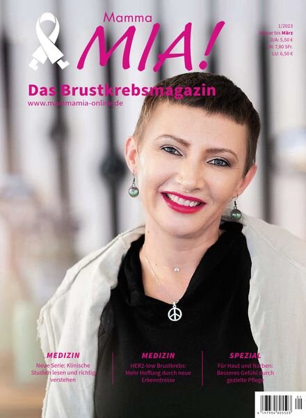Mamma Mia! Brustkrebsmagazin – Nr 1 2023 Cover