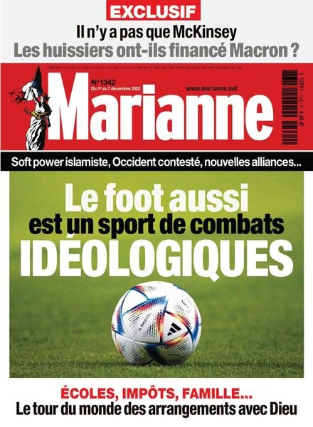 Marianne – 1 Decembre 2022 Cover