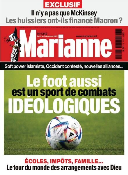 Marianne – decembre 2022 Cover
