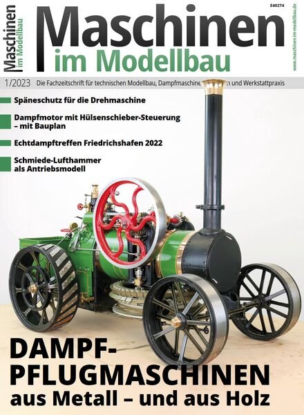 Maschinen im Modellbau – November 2022 Cover