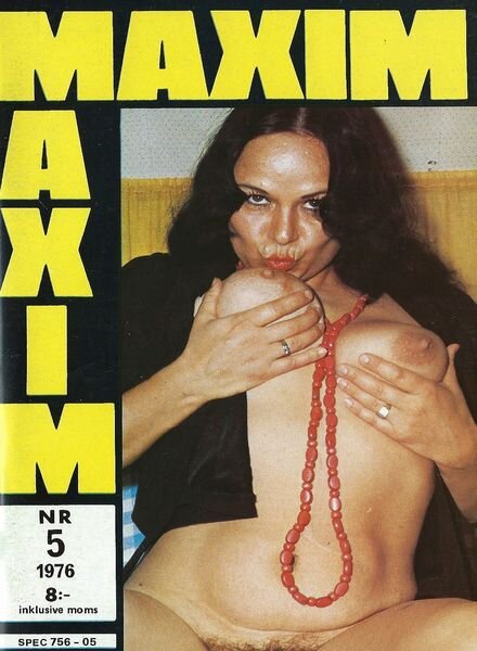 Maxim – Nr 5 1976 Cover