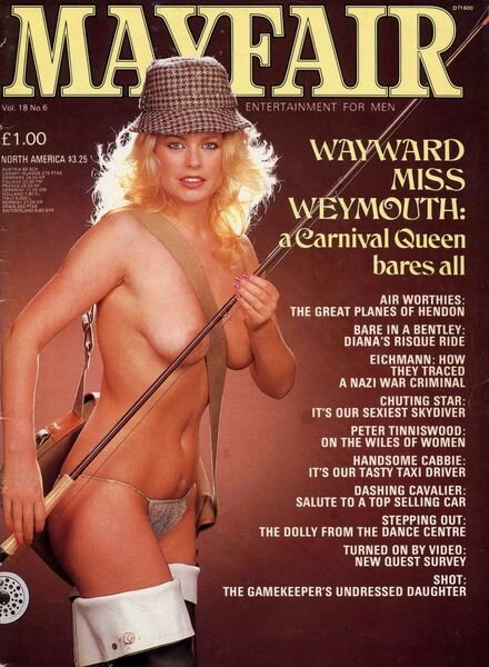 Mayfair – Vol 18 N 06 June 1983 Cover