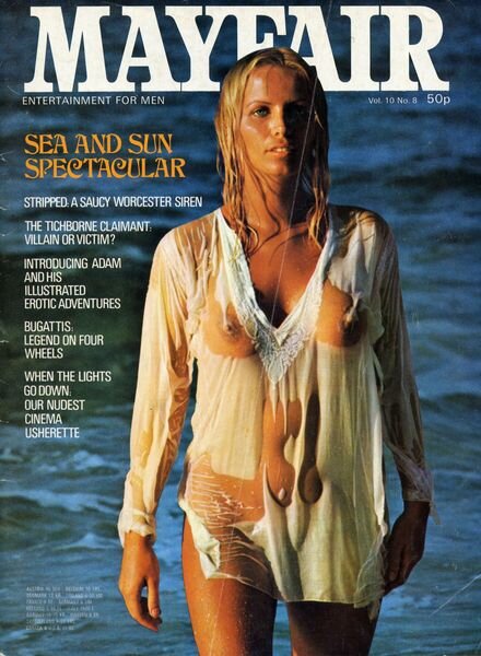 Mayfair – Vol. 10 N 08 August 1975 Cover