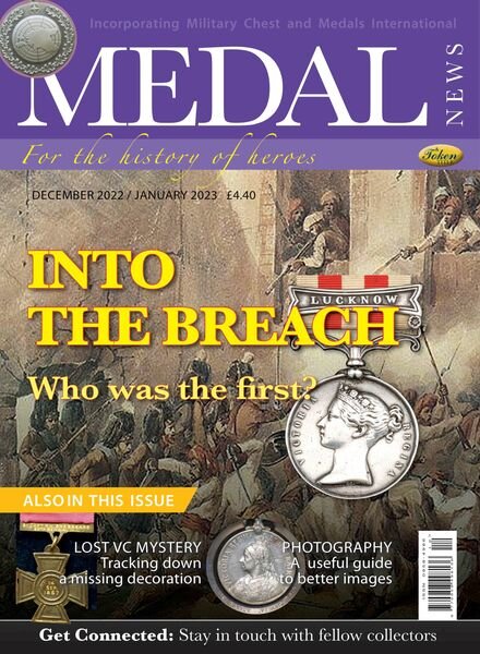 Medal News – November 2022 Cover