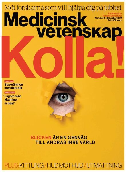 Medicinsk Vetenskap – 02 december 2022 Cover
