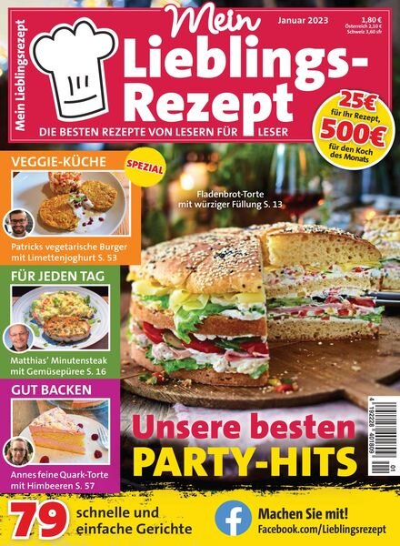 Mein Lieblingsrezept – 30 November 2022 Cover