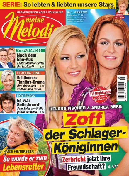 Meine Melodie – Dezember 2022 Cover
