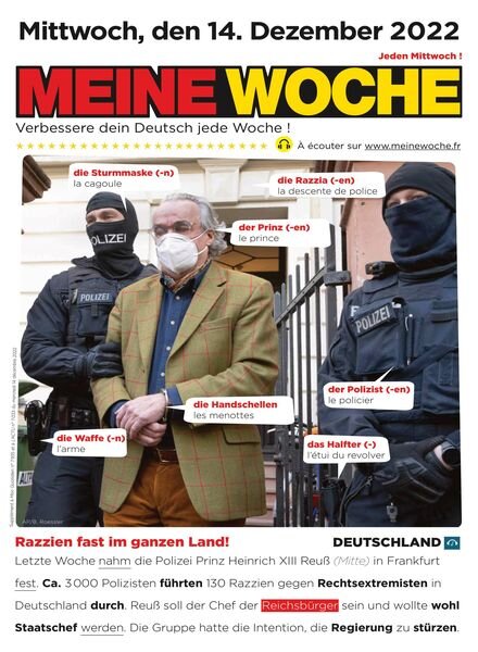 Meine Woche – 14 Dezember 2022 Cover
