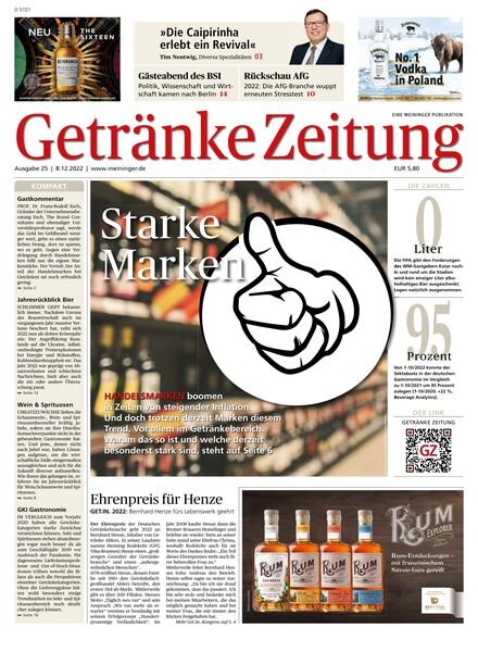 Meininger – 07 Dezember 2022 Cover