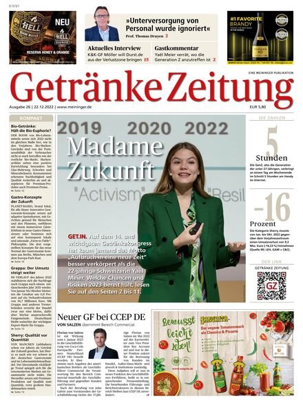 Meininger – 21 Dezember 2022 Cover