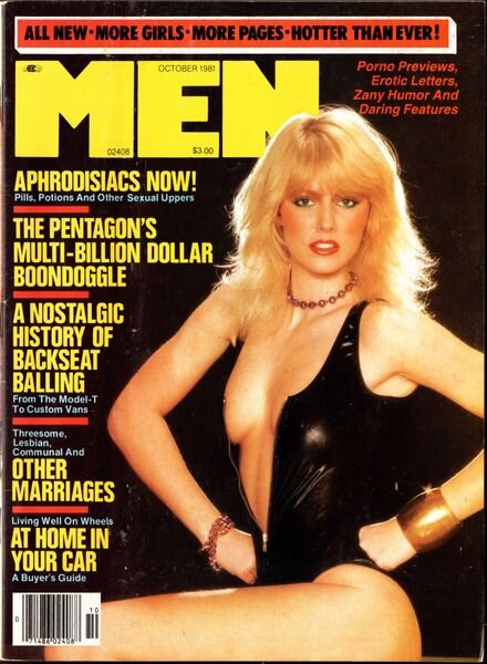Men – October 1981 Cover