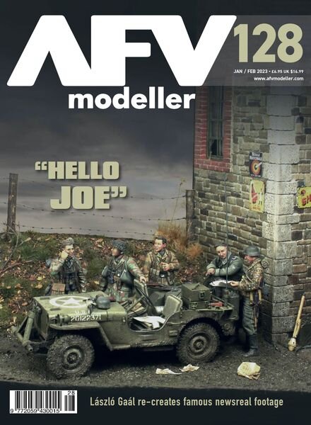 Meng AFV Modeller – Issue 128 – January-February 2023 Cover