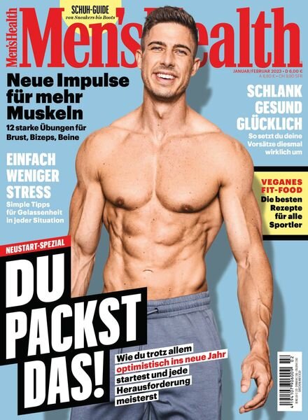 Men’s Health Germany – Dezember 2022 Cover