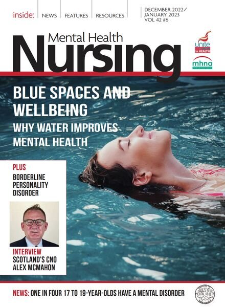 Mental Health Nursing – December 2022 – January 2023 Cover