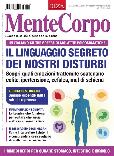 MenteCorpo – Gennaio-Febbraio 2023 Cover