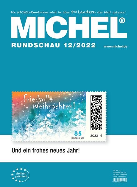 MICHEL-Rundschau – Dezember 2022 Cover