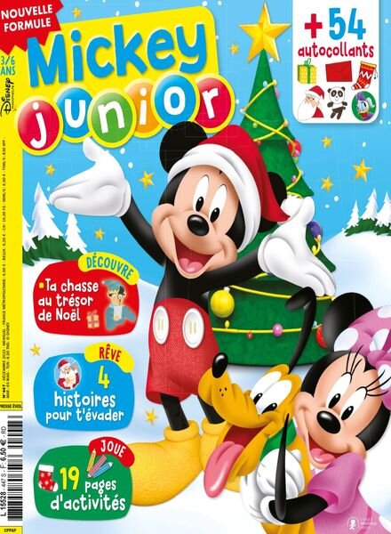 Mickey Junior – Decembre 2022 Cover