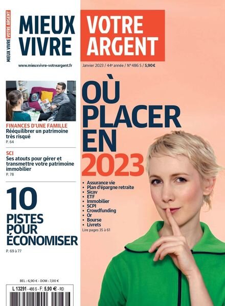 Mieux Vivre Votre Argent – decembre 2022 Cover