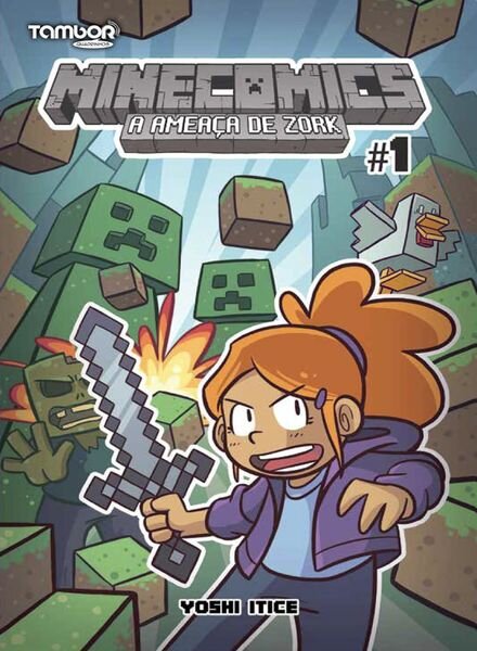 Minecomics A Ameaca de Zork – novembro 2022 Cover