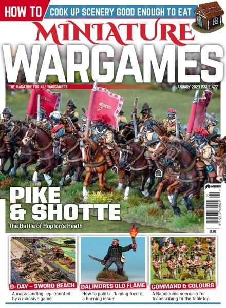 Miniature Wargames – January 2023 Cover