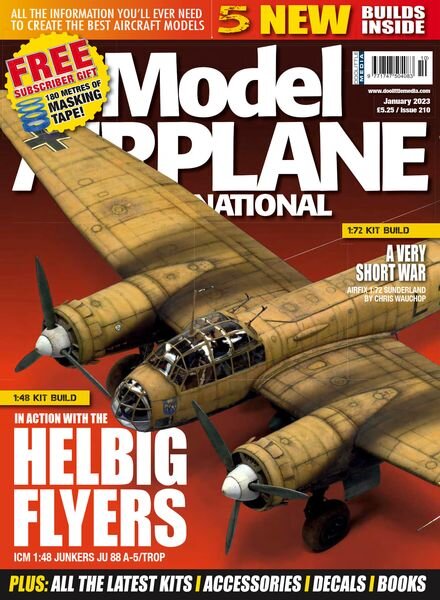 Model Airplane International – Issue 210 – January 2023 Cover