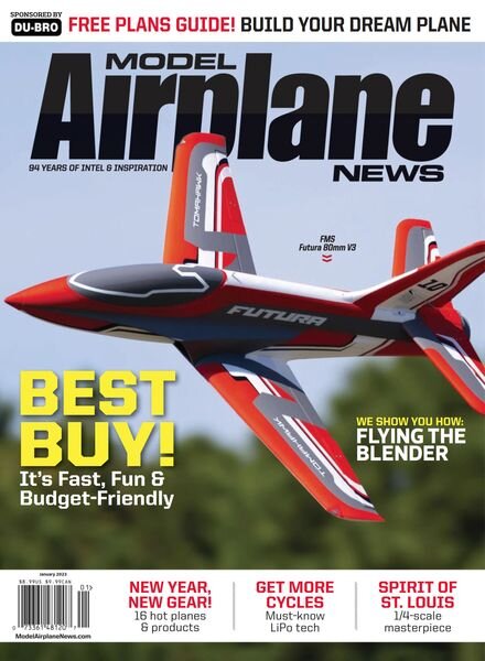 Model Airplane News – January 2023 Cover