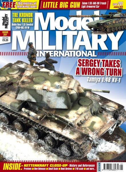 Model Military International – Issue 201 – January 2023 Cover