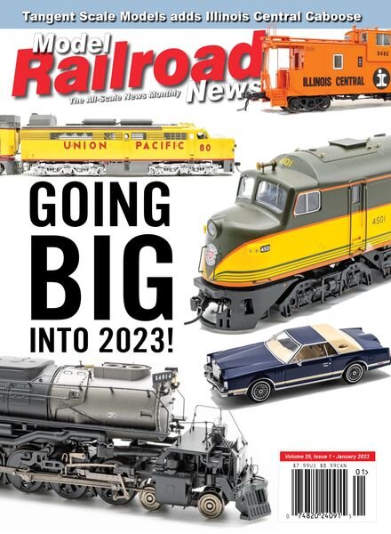 Model Railroad News – January 2023 Cover