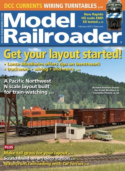 Model Railroader – February 2023 Cover