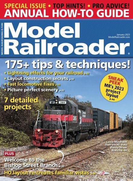 Model Railroader – January 2023 Cover