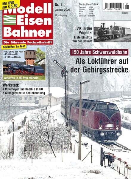 ModellEisenBahner – Januar 2023 Cover
