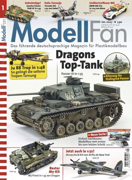 ModellFan – Januar 2023 Cover